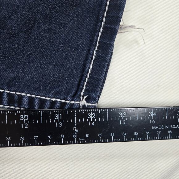 BKE Denim Mid Rise Dakota Bootcut Stretch Jeans in Jeffries Women's Size 33L - Picture 8 of 11